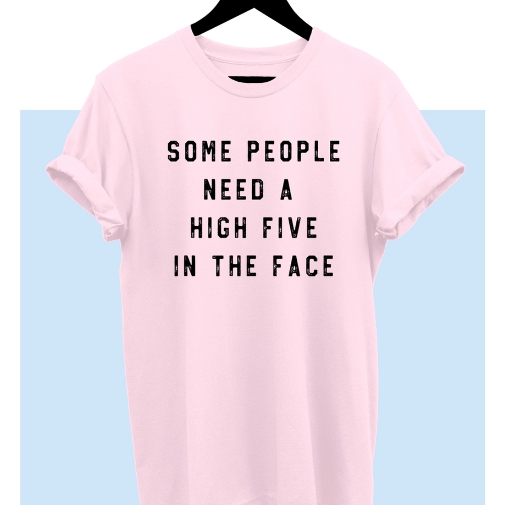Pink t-shirt